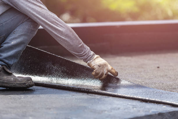Professional Wet Basement Repair technician working in Brokaw, WI